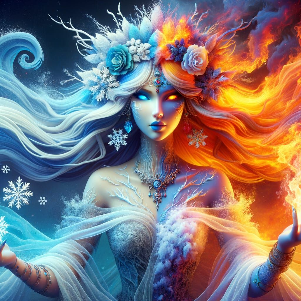 Majestic Goddess of Contrasting Elements in Disney-Inspired ...