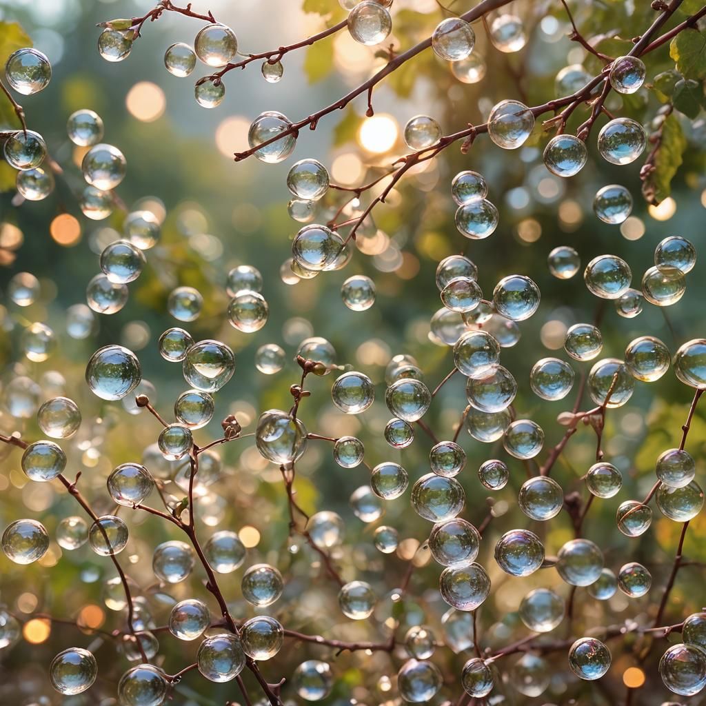 Ethereal Cristal Wine Macro Photography