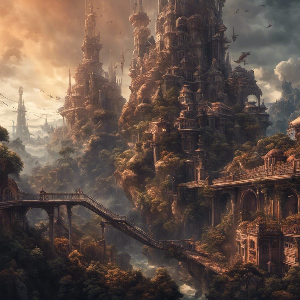 Detailed Matte Painting in Unreal Engine 5