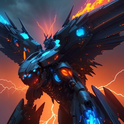 Sci-Fi Dragons Breathe Fire and Lightning in Epic Cinematic ...