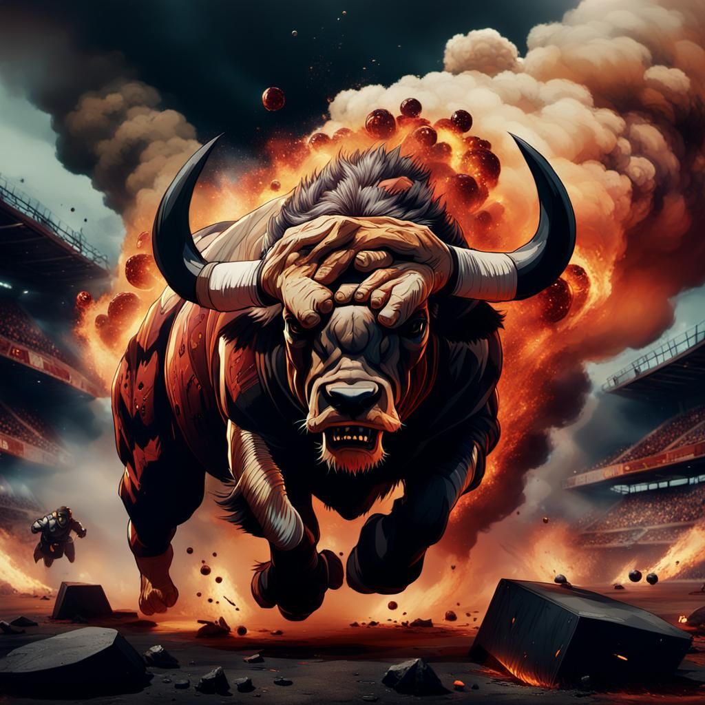 Sci-Fi Football Field with Explosions in Unreal Engine