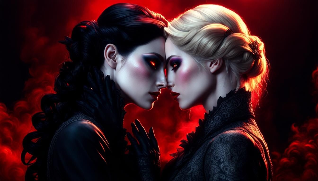 Lucy Westenra and Mina Harker after Dracula