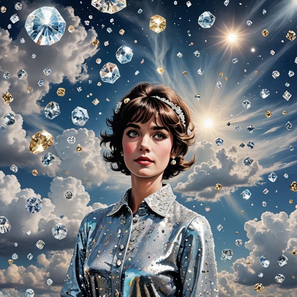 Psychedelic Lucy in the Sky with Diamonds