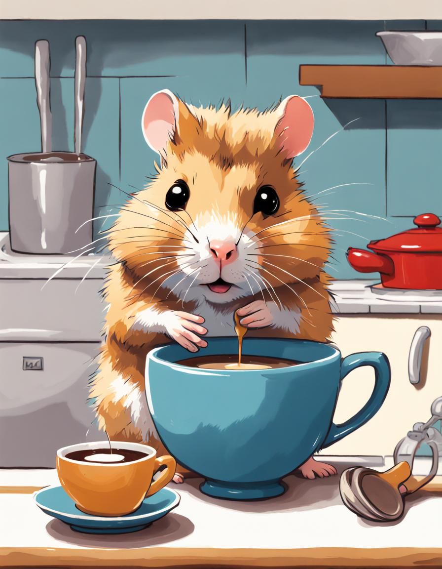 Here, I made a coffee for you!