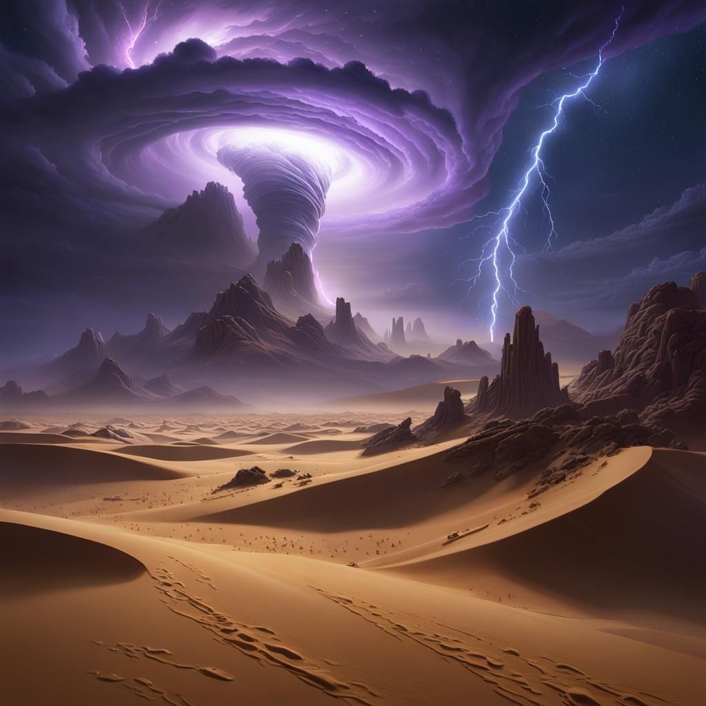 Tempesta nel deserto