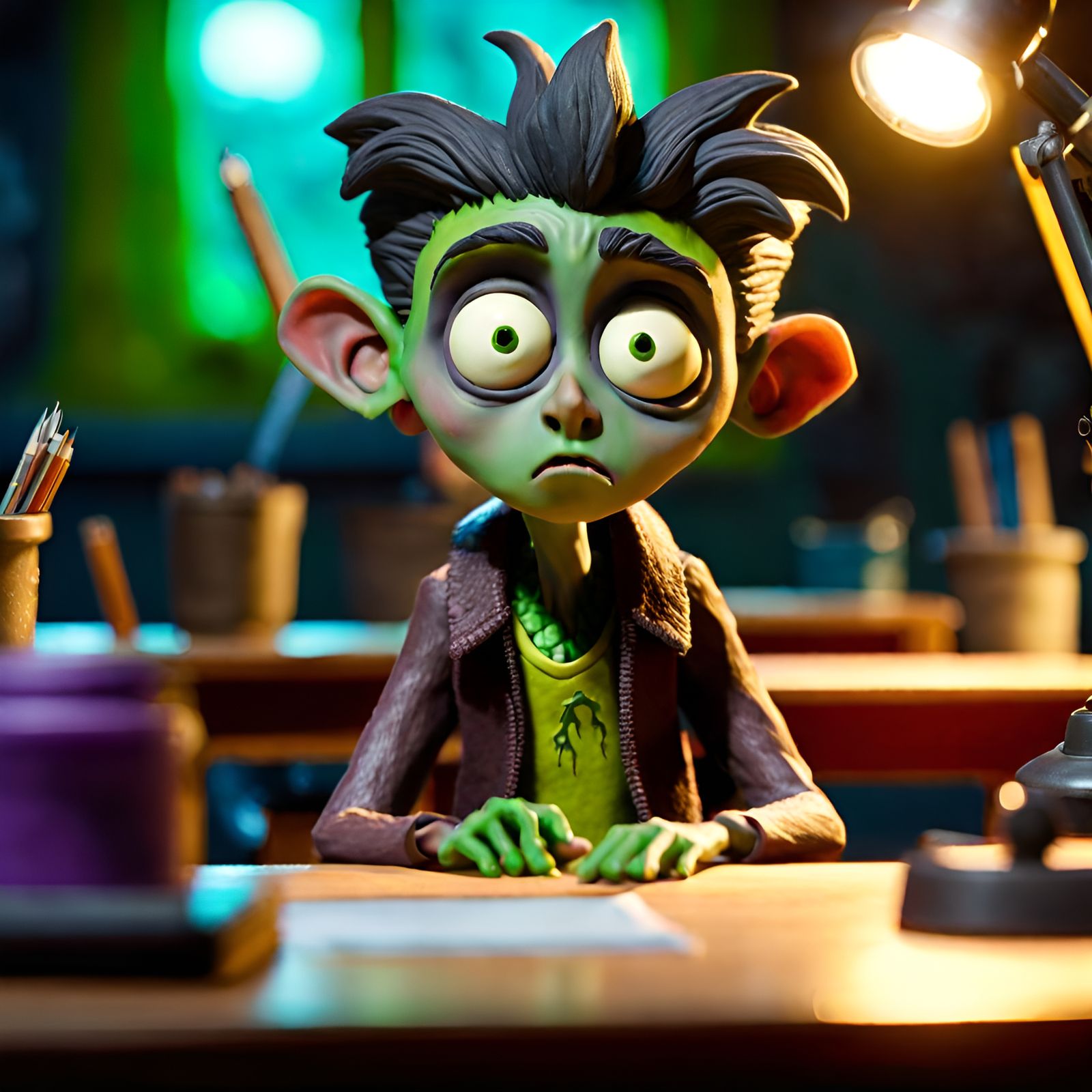 First Day At The University Of Arts For Zed Deaderson