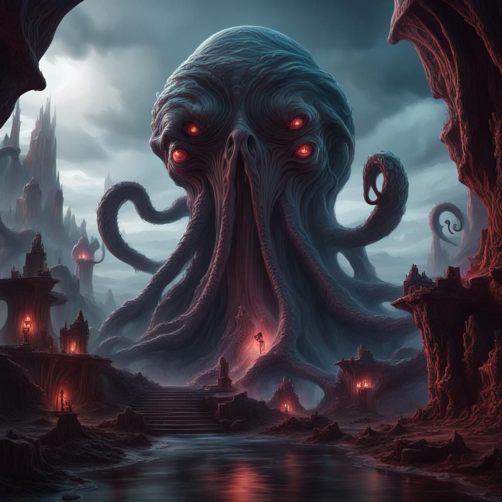 Mindflayer in Twisted Dungeons and Dragons World