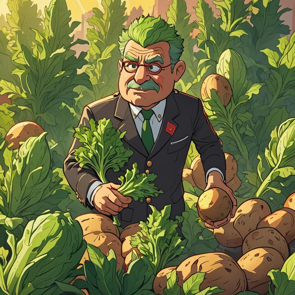 In Veggieville, a courageous piece of cartoon celery named Crunch, accompanied by his sidekick Peppy the Potato, fights ...