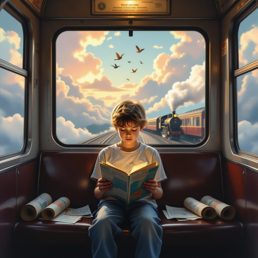 Childhood Dreams: Train Journey Through Memory