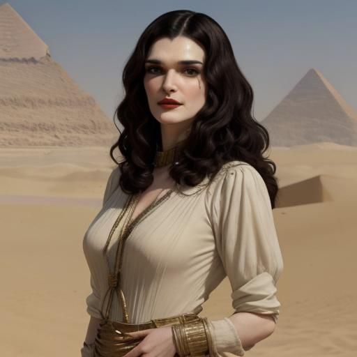 Rachel Weisz as Evelyn O'Connell in Egyptian Desert