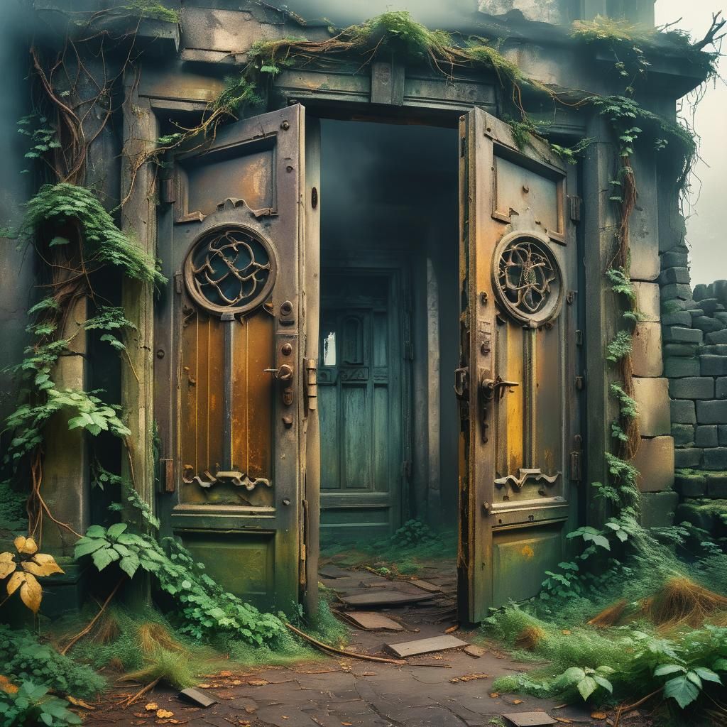 Surreal Abandoned City Revealed in Golden Hour