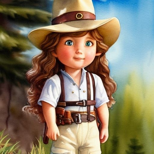 Young Adventurer (Indianna Jones Style)