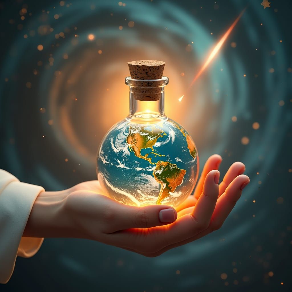 Earth in a Bottle: Fantasy Concept Art