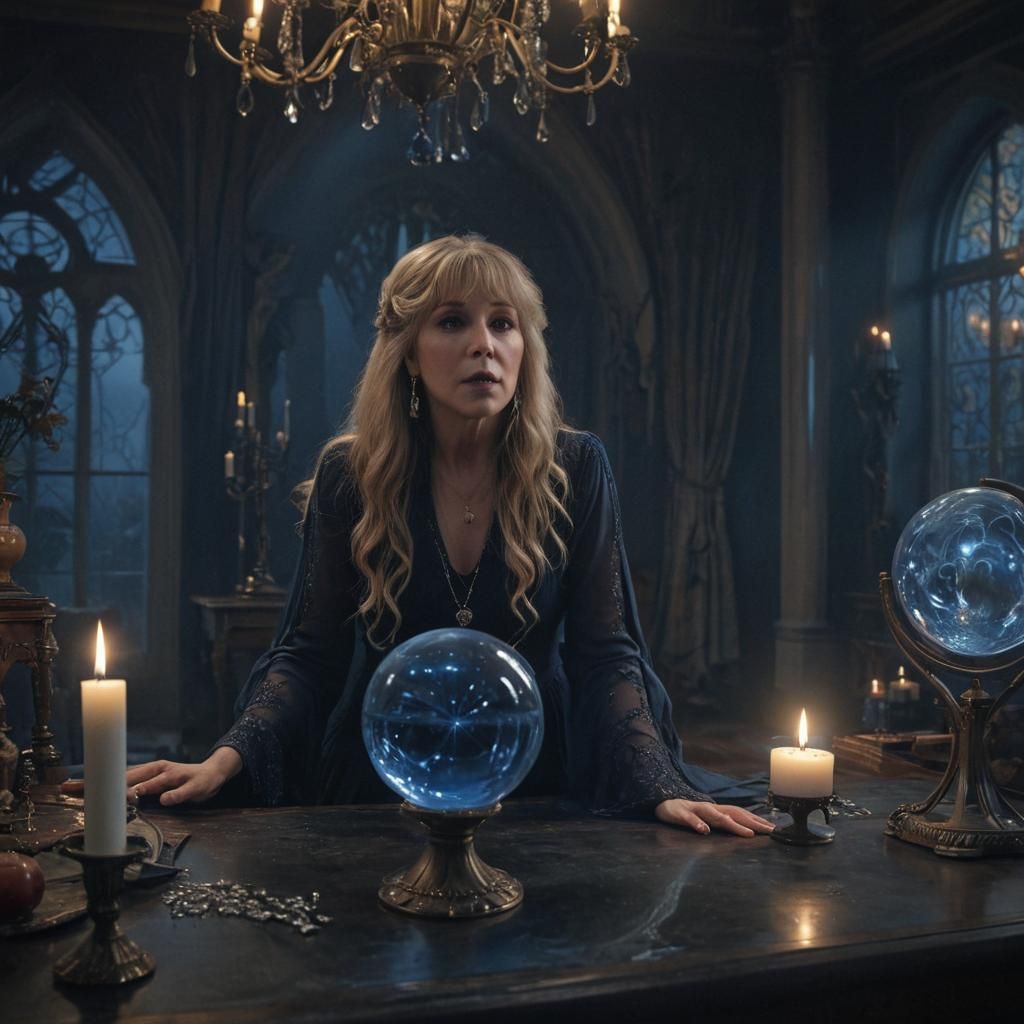Stevie Nicks Seance in Art Nouveau Style