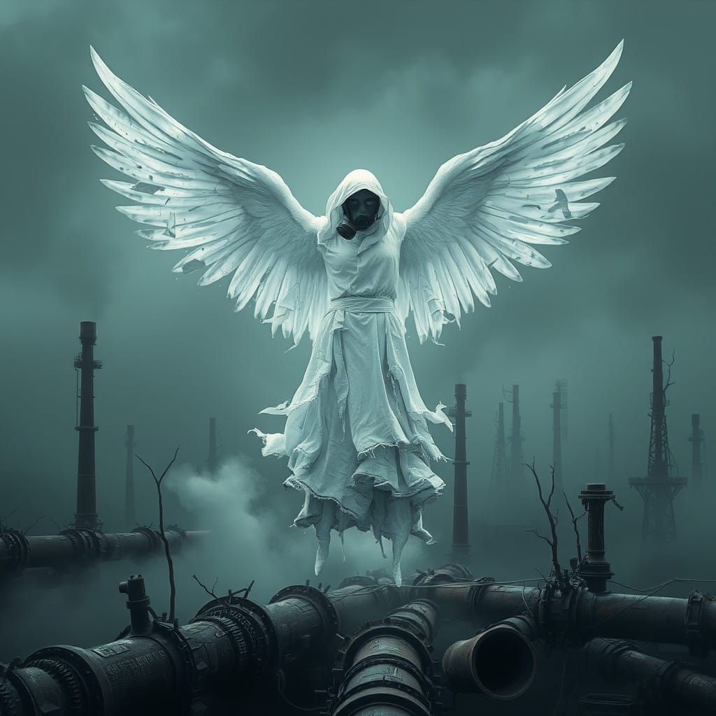 Angel of Desolation in a Post-Apocalyptic World