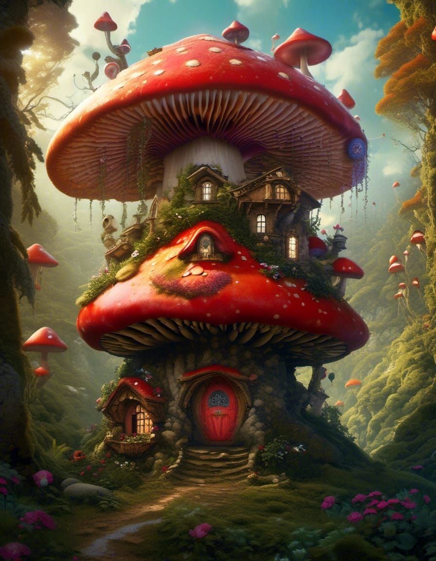 The Tragic Story of the Fungal Village of Mushroomia (Part 2 of 2)