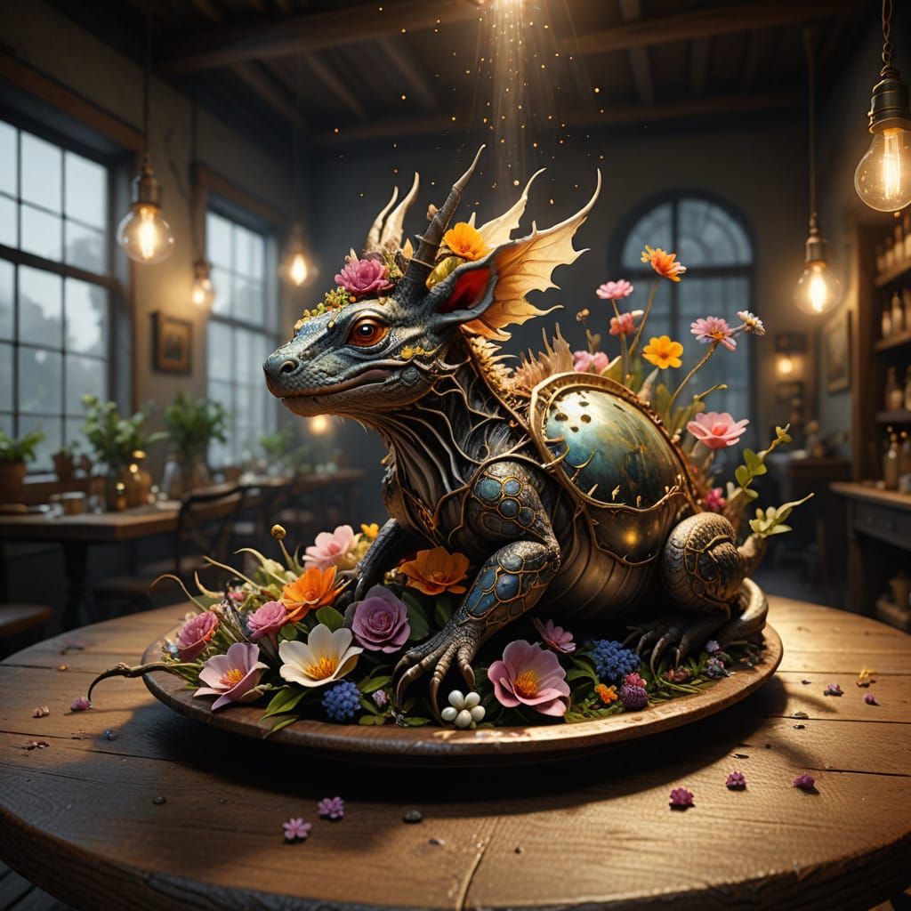 Disgruntled Centerpiece...