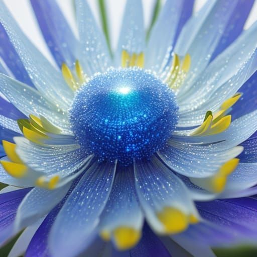 Vibrant Ethereal Light Effects Close-Up