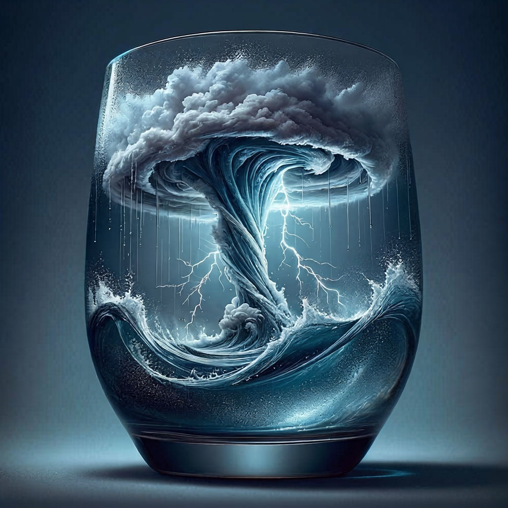 Storm in a Glass of Water