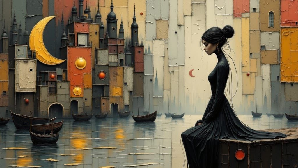 Sitting on the dock of the bay