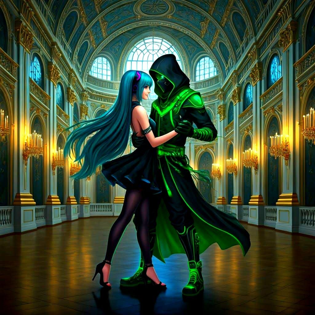 White Gem Ball (Cyber Romance) V2