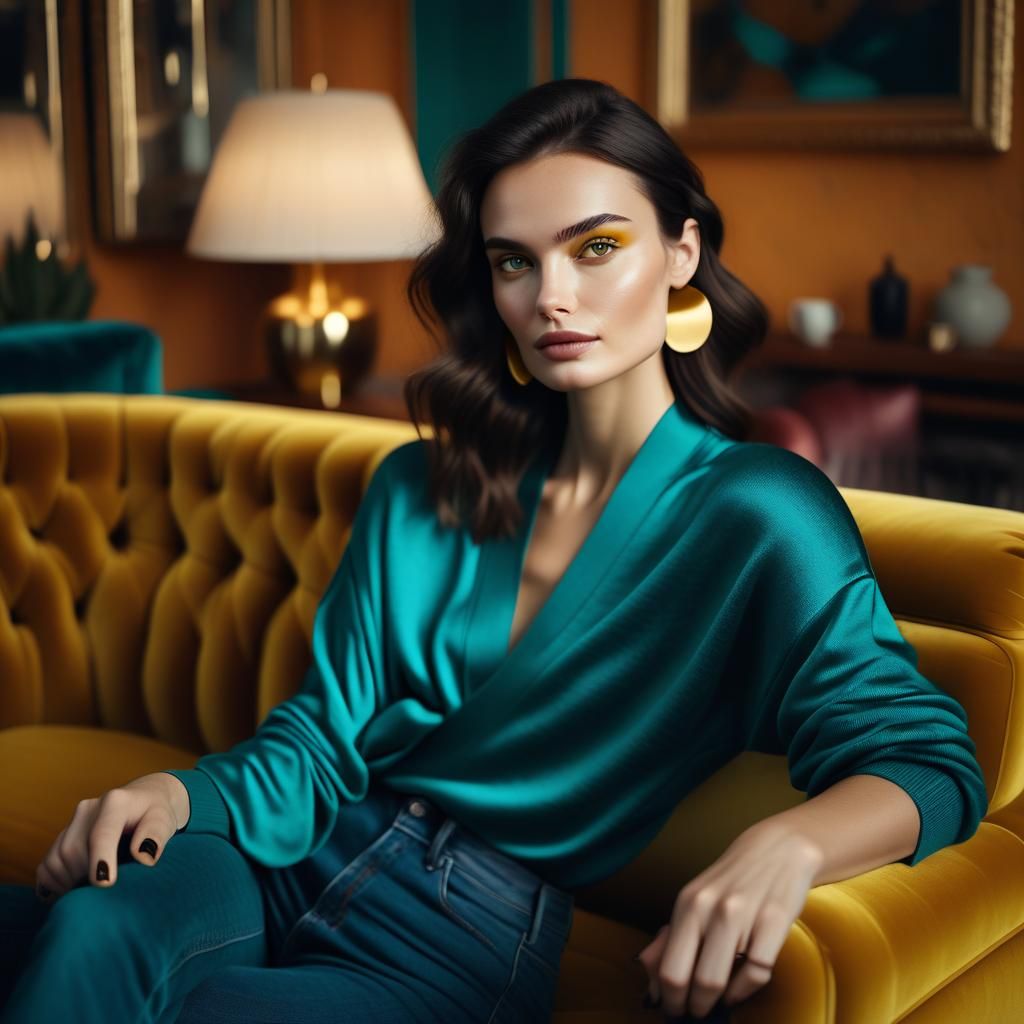 Morning Coffee: Cinematic Portrait in Soft Light