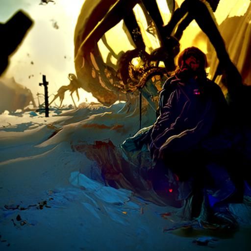 The Thing: Dark Fantasy Concept Art in 8k