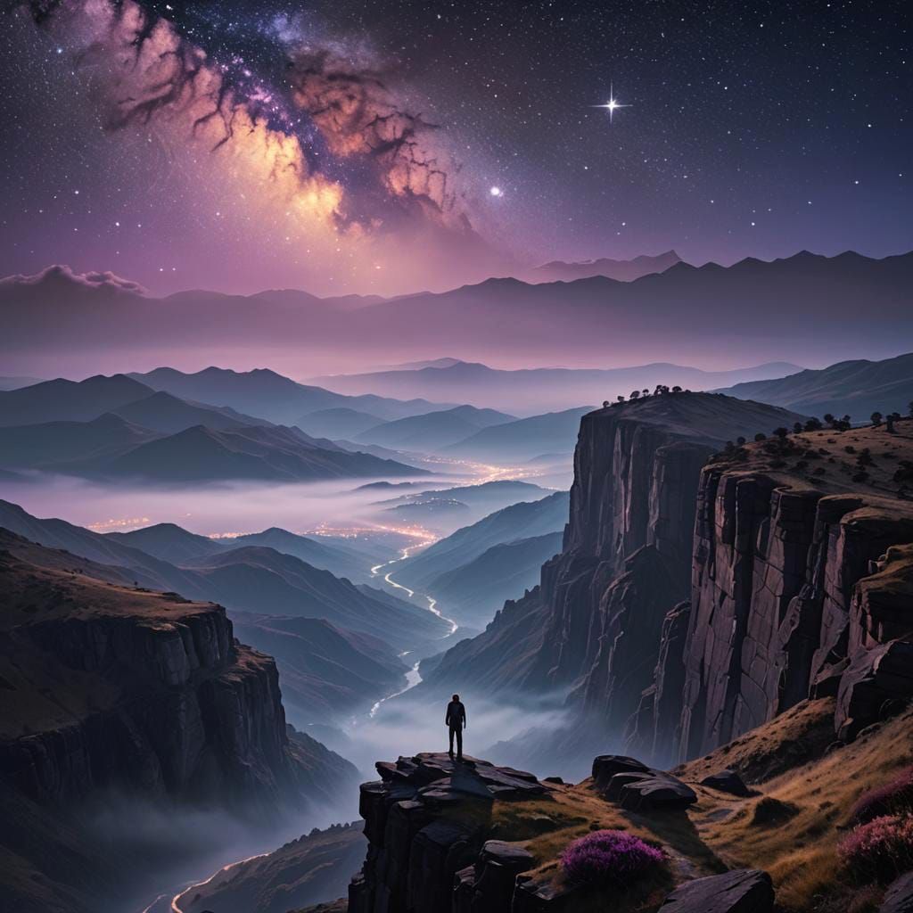 Only when it is dark enough can you see the stars.