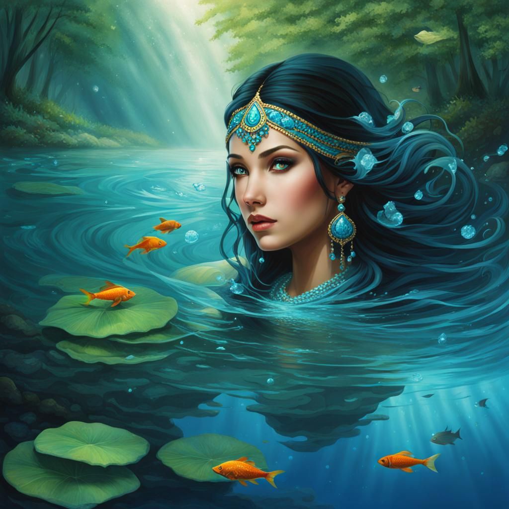 Ethereal Water Goddess