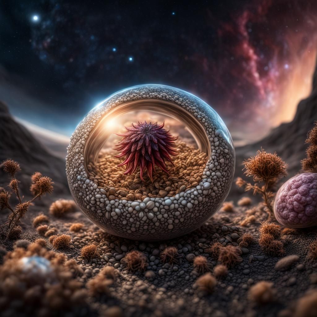 Hyperrealistic Fantasy: The Andromeda Seed