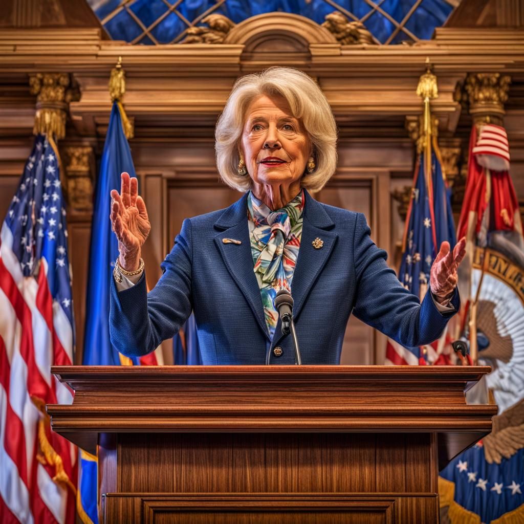 First Female President Celebrates Victory