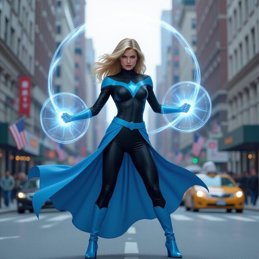 Sue Storm Unleashes Powers in New York City