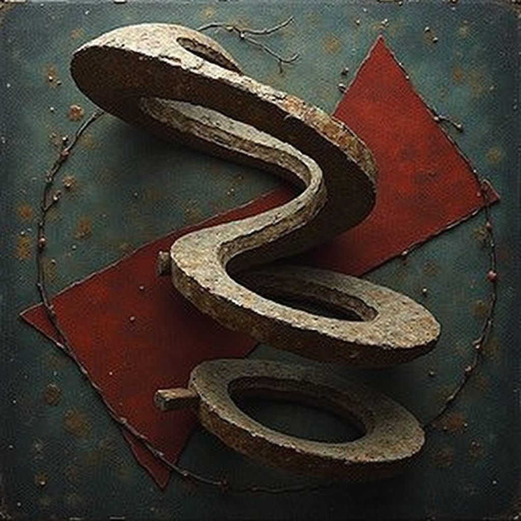 Abstract Mathematical Curves in Digital Art