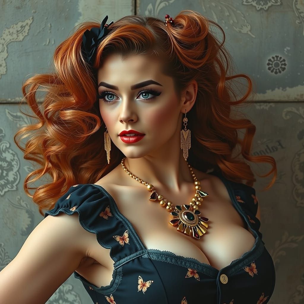 Women Embrace Vintage Glamour and Self-Love in Pin-Up Style