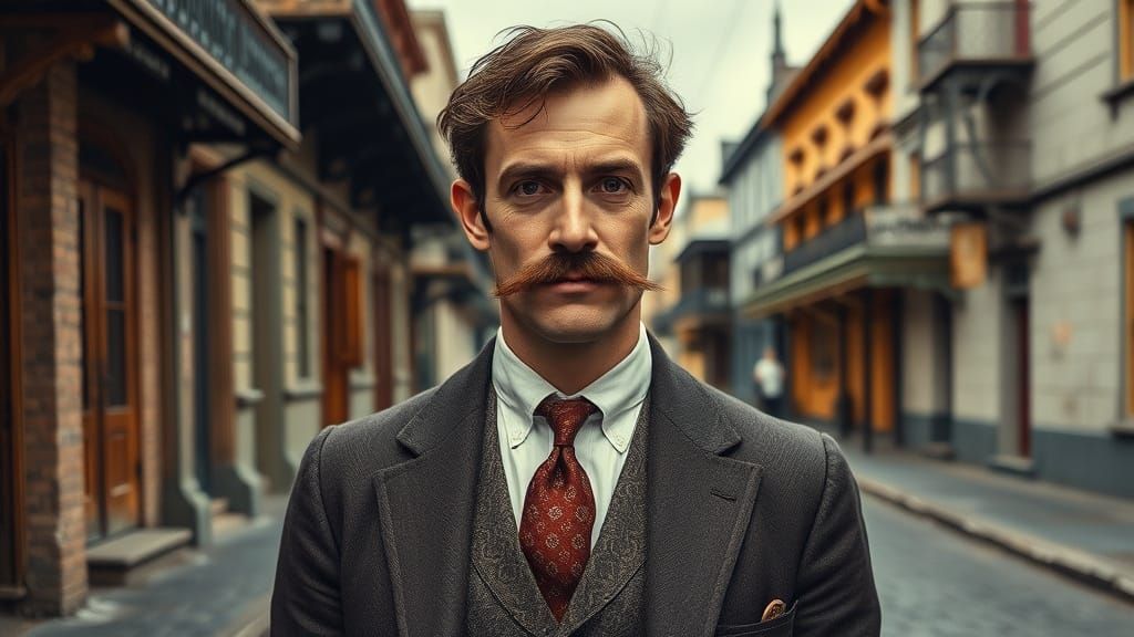 Dignified Australian Gentleman of 1900