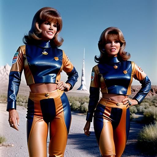 1960s Gemini Astronauts Featuring Jane Fonda and Raquel Welc...