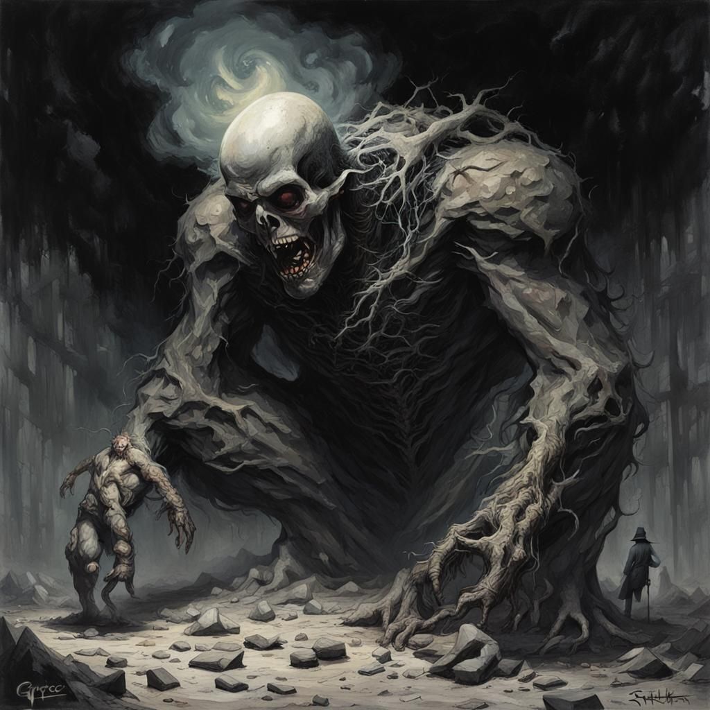 Sinister Void Consumes a Man's Heart