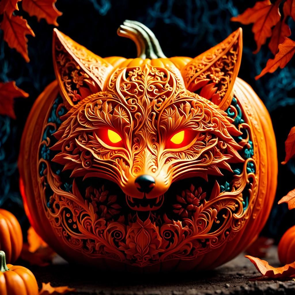 Fox pumpkin.