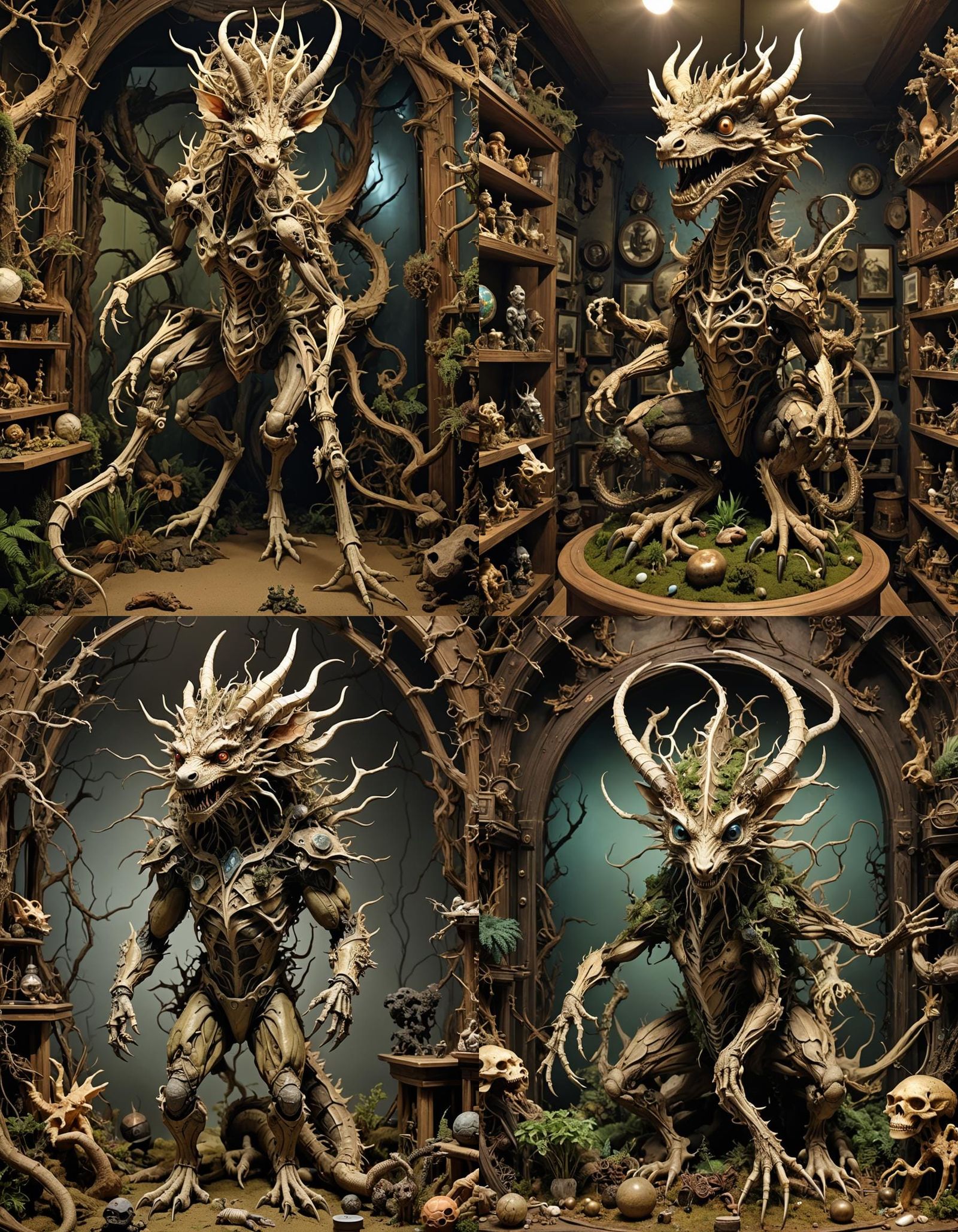 Cryptid Taxidermy Museum in Post-Apocalyptic Wonderland