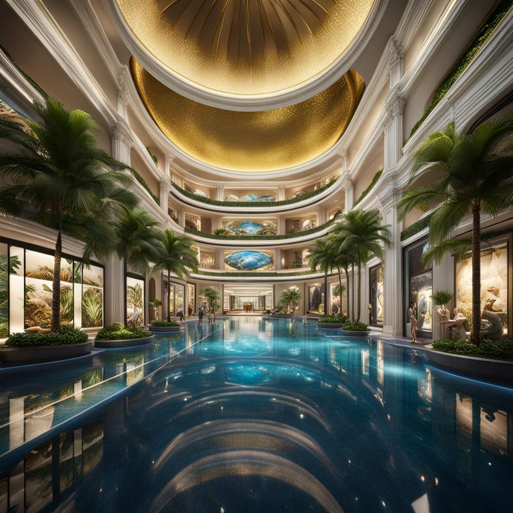 Underwater Shoppes Singapore: Hyperrealistic Aquarium Design