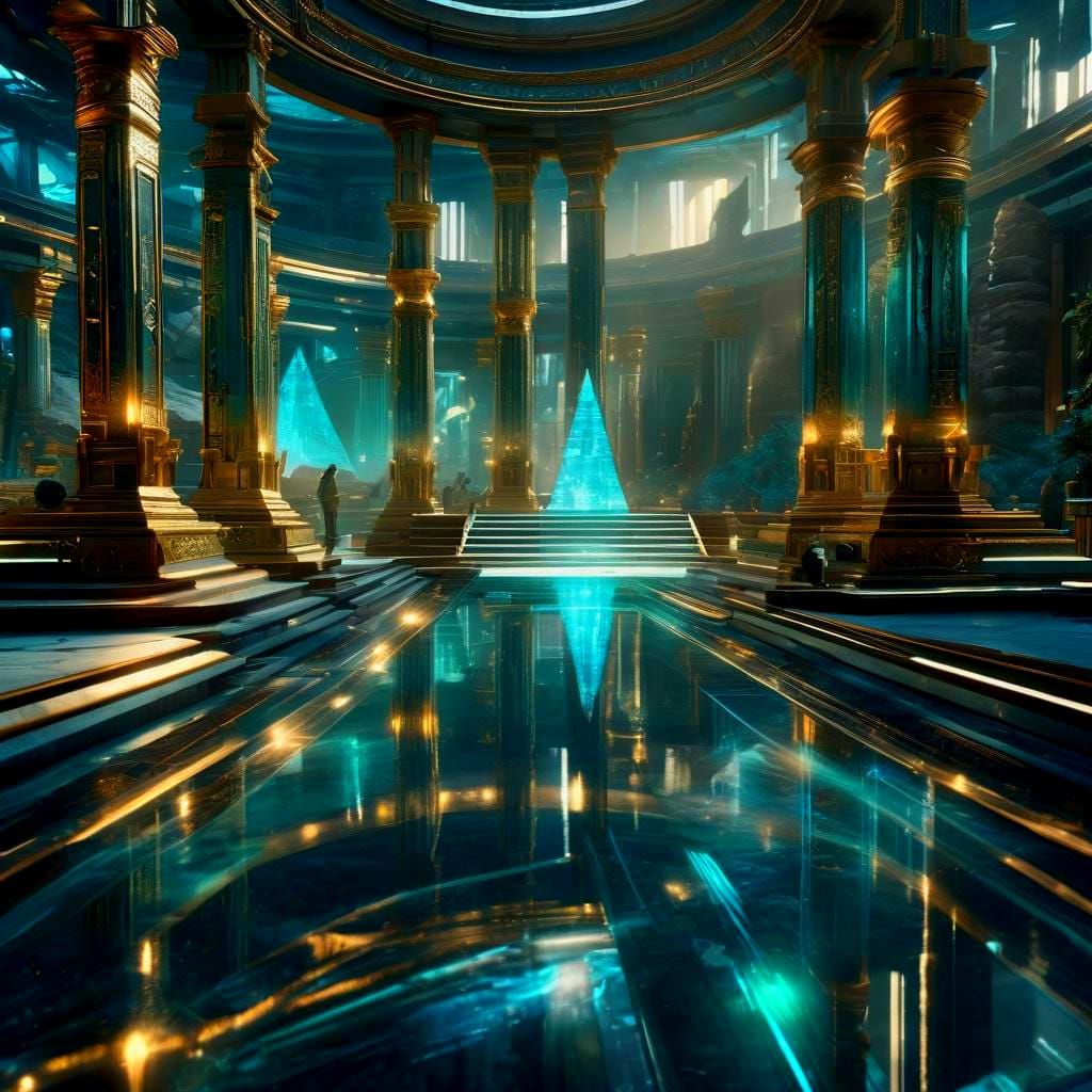 Atlantis Teleportation Device Emitting Plasma Energy