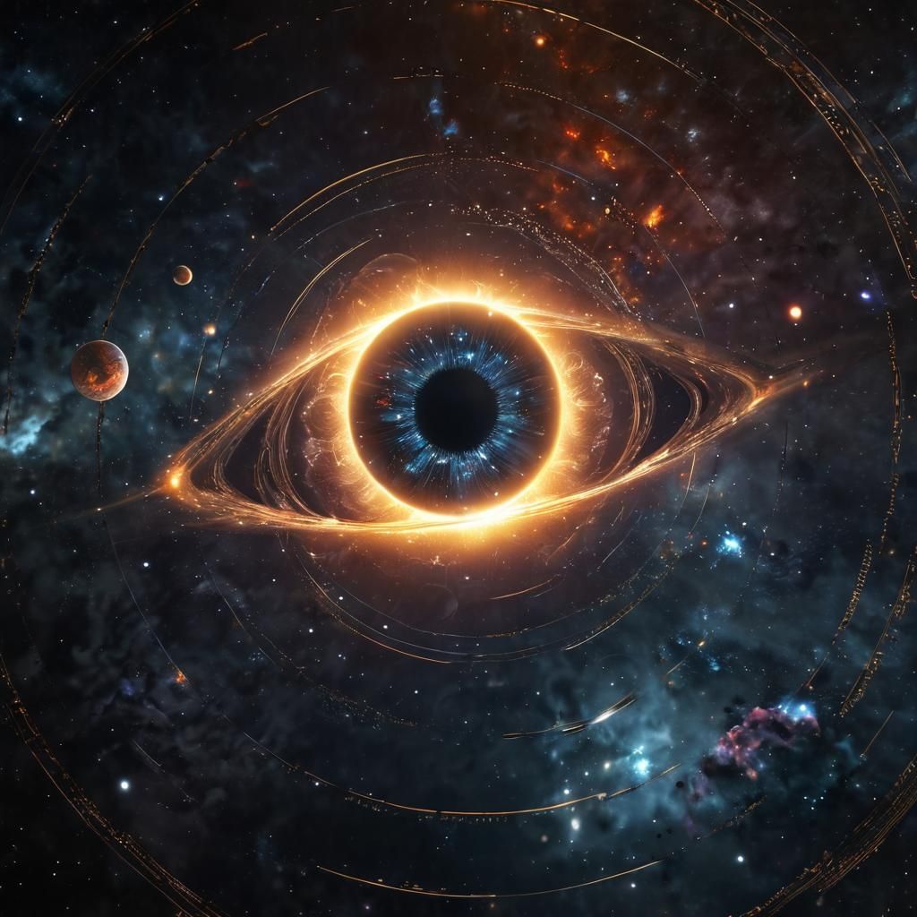 Eye of God Constellation in Fantasy Concept Art