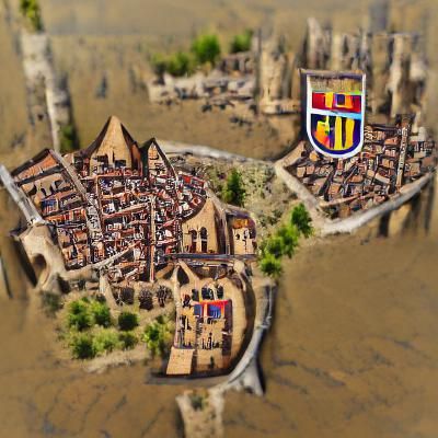 Majestic Medieval Cityscape