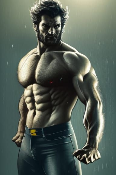Hyperdetailed Portrait of Wolverine in Unreal Engine 5