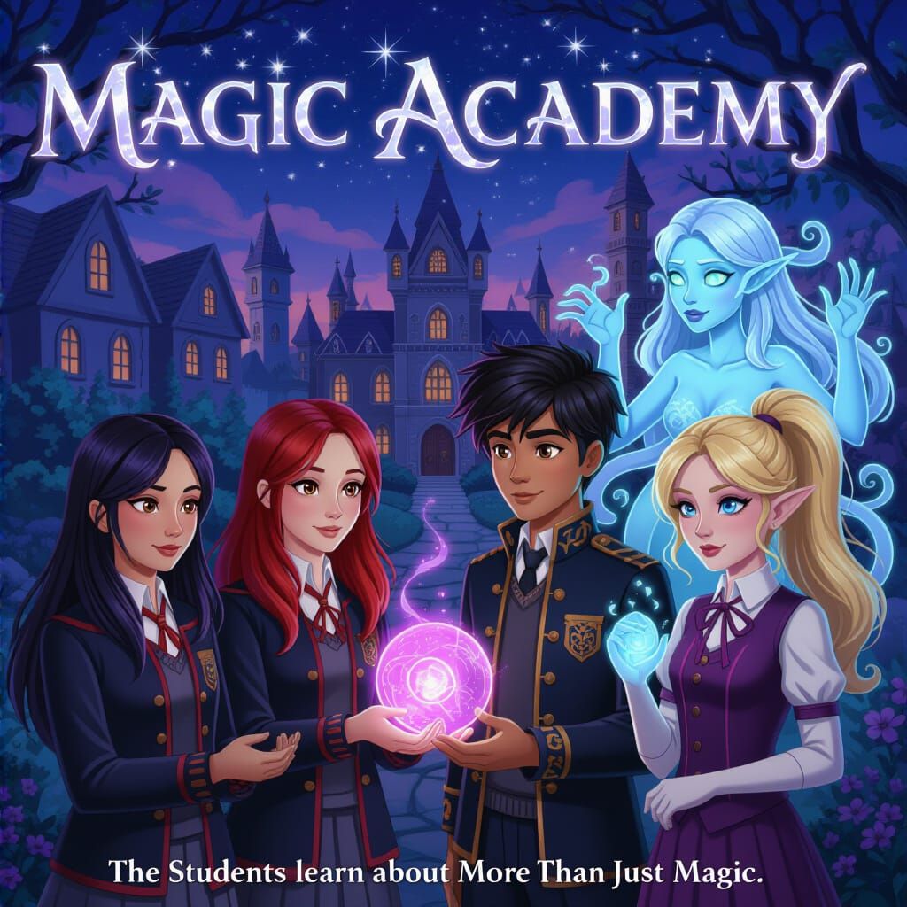 Magic Academy: Fantasy School Movie Poster