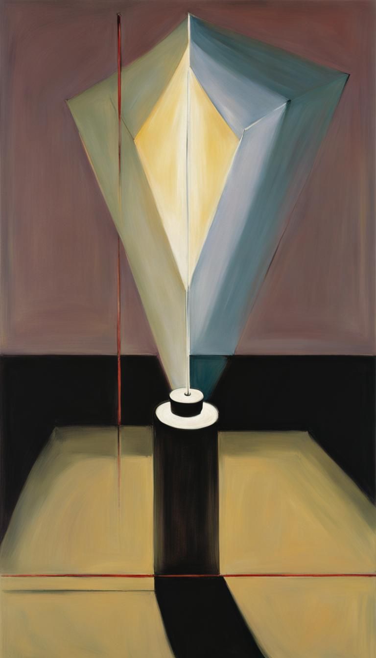 Unsettling Light in Francis Bacon Style