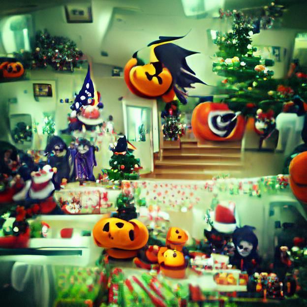 Halloween Christmas Theme