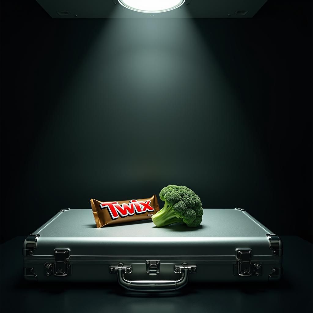 Twix and Broccoli in Undercover Spy Lair