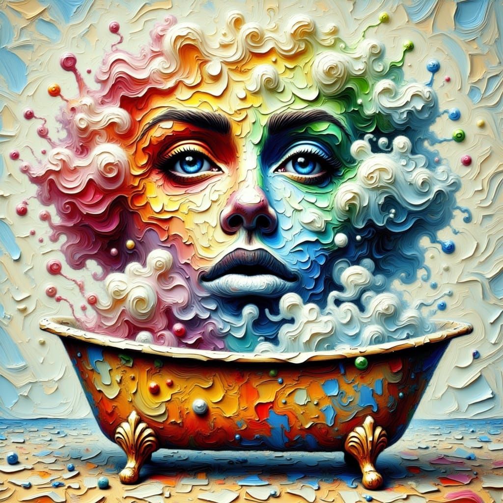 Vibrant Urban Graffiti Masterpiece in High Contrast