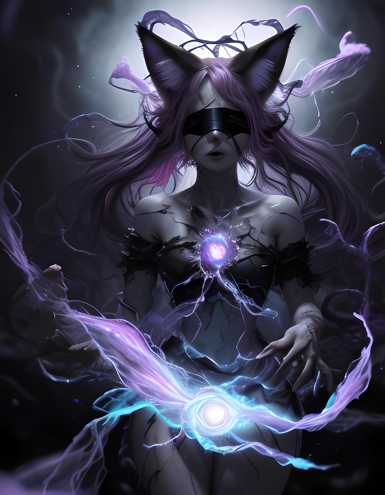 Cosmic Horror: Girl in Azathoth Maelstrom